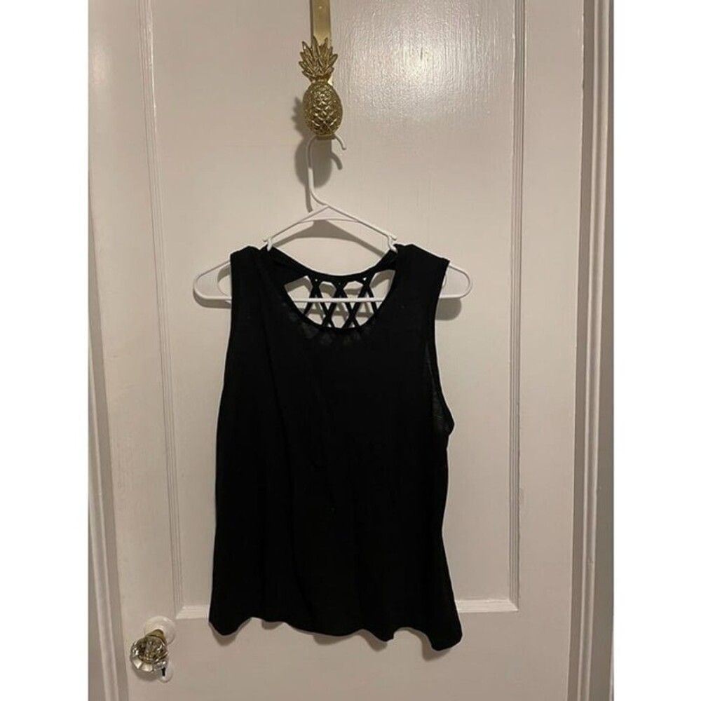 Xersion Women's size Large Black Athletic Tanktop